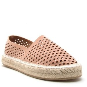 Qupid perforated espadrilles BNWOT